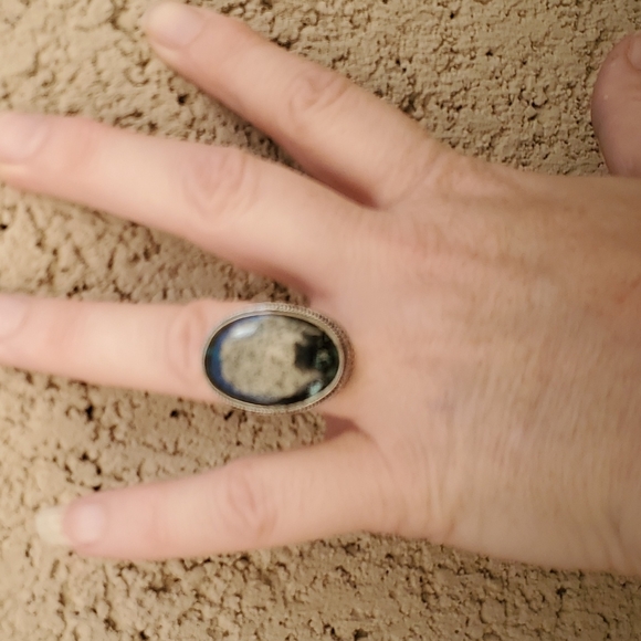 New Azurite 925 Silver Ring. - Picture 12 of 16